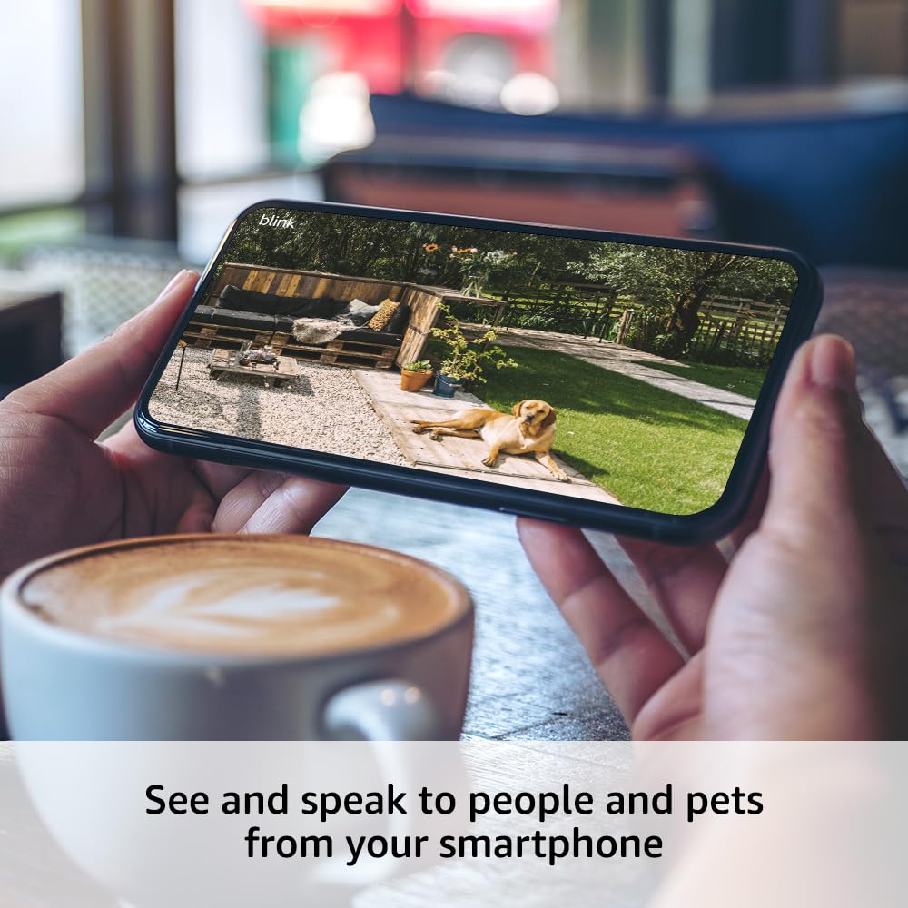 Outdoor 4 (Newest Model), Wire-Free HD Smart Security Camera, Two-Year Battery Life, Enhanced Motion Detection, Works with Alexa – Add-On Camera (Sync Module Required)