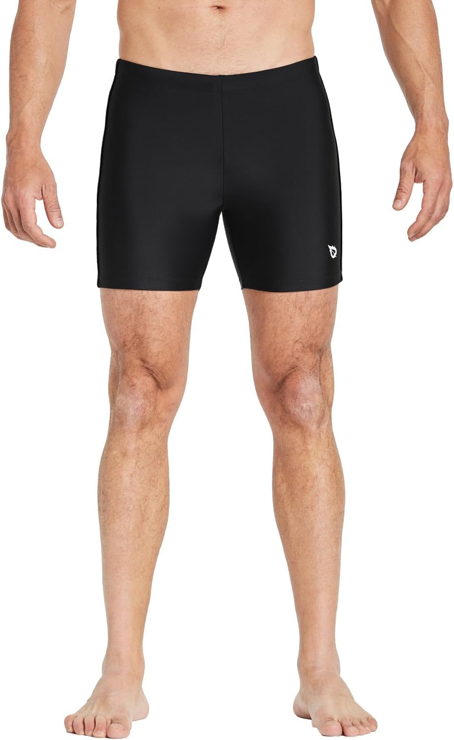 Men'S Swim Jammers Athletic Swimwear Quick Dry Compression Brief Swimsuit UPF 50+ Endurance Racing Training