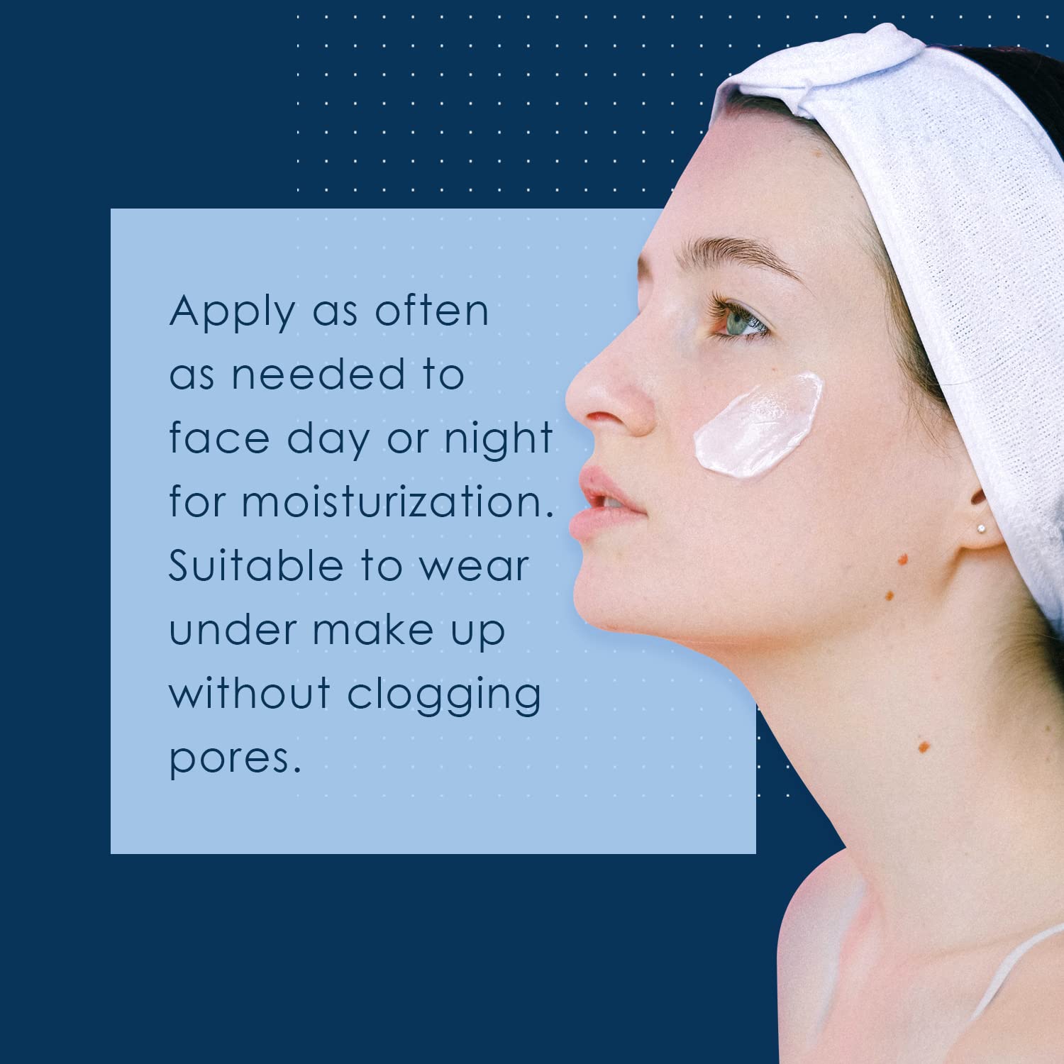 Daily Facial Moisturizer with Ceramides and Hyaluronic Acid - Formulated without Common Irritants for Those with Sensitive Skin, 3 Fl Oz (Pack of 1)