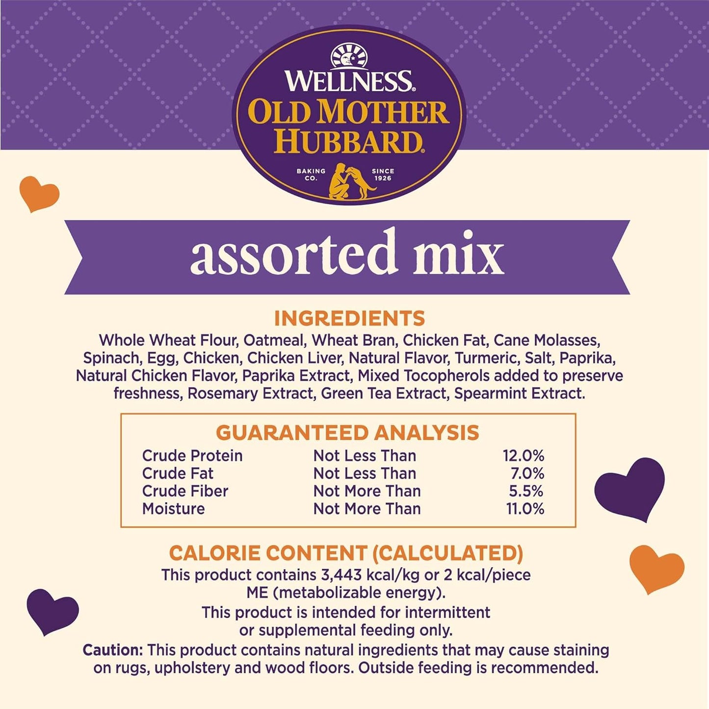 Wellness Training Bitz Assorted Mix Dog Biscuits, Natural, Training Treats, Three Flavors, Small Size, (8 Ounce Bag)