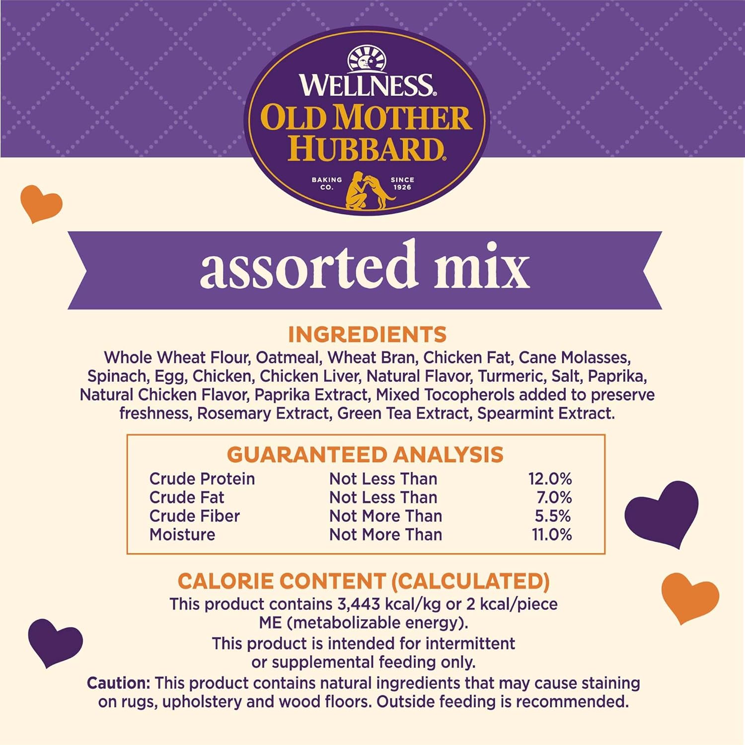 Wellness Training Bitz Assorted Mix Dog Biscuits, Natural, Training Treats, Three Flavors, Small Size, (8 Ounce Bag)
