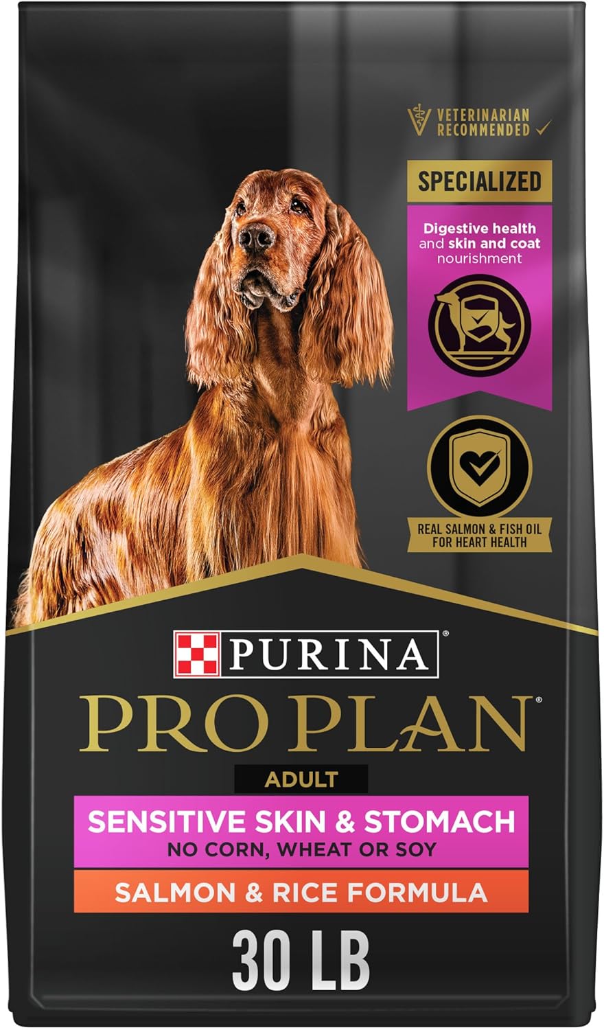 High Protein Dog Food with Probiotics for Dogs, Shredded Blend Chicken & Rice Formula - 47 Lb. Bag