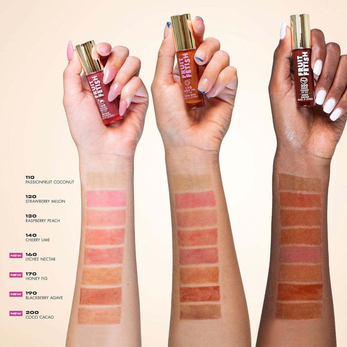 Fruit Fetish Lip Oil with Vitamin E for Instant Hydration, Fruit Extract Infused Lip Treatment and Moisturizing Lip Gloss - Blackberry Agave